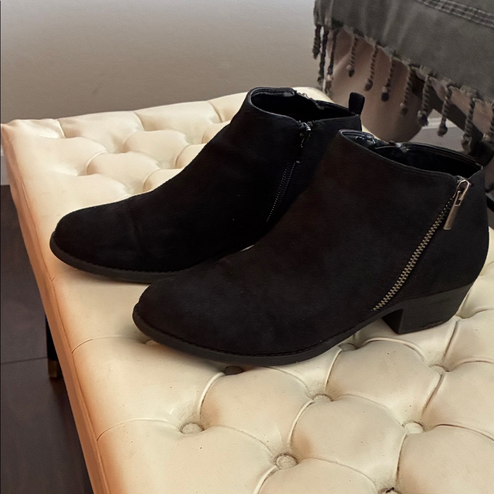Carlos Black Ankle Boots